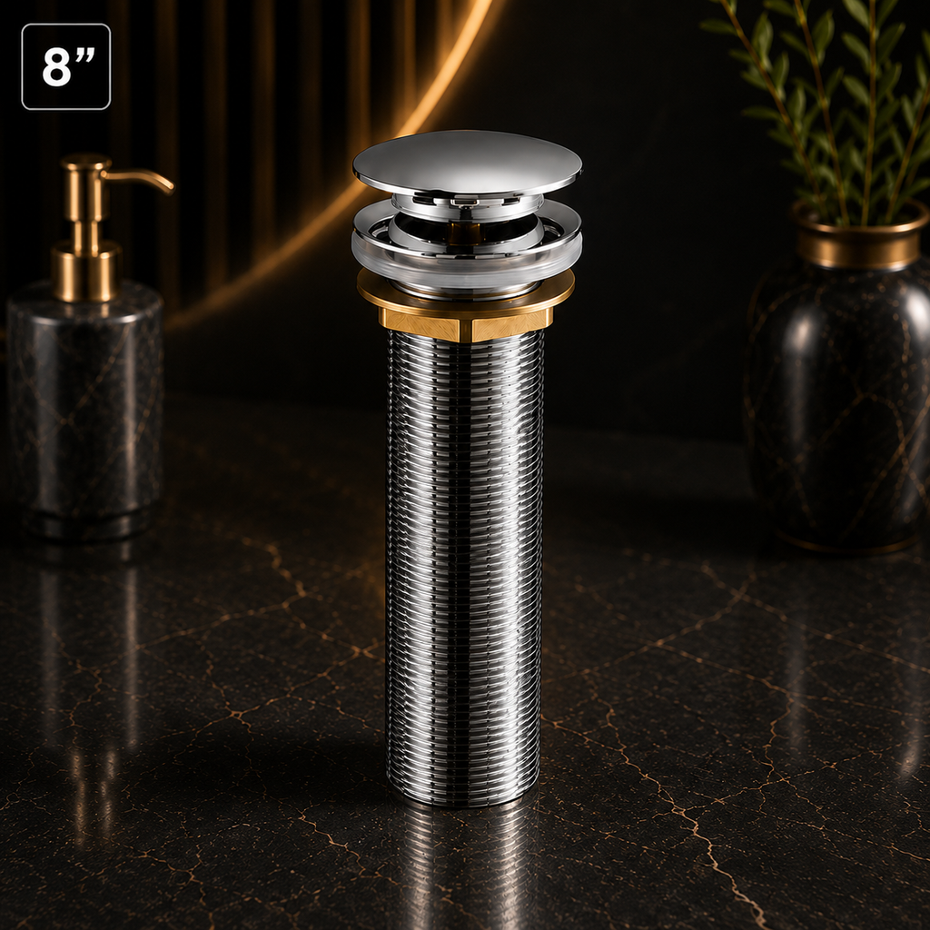 MMI Premium Brass Pop-Up Vanity Waste
