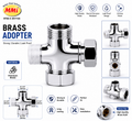 Shower Connector Adapter Brass