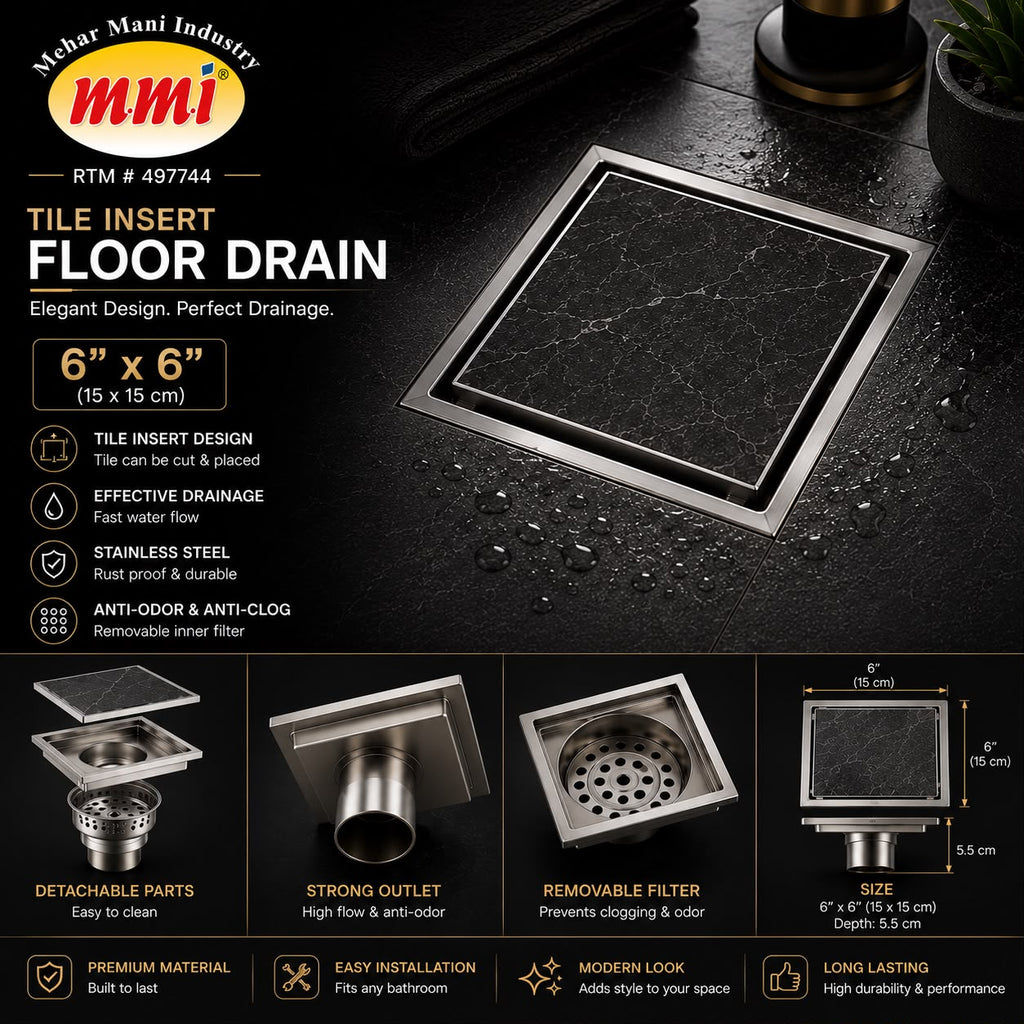 Bathroom Floor Drain
